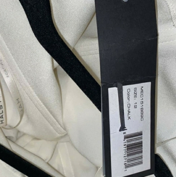 Halston Heritage One Shoulder Draped Dress - Picture 13 of 13